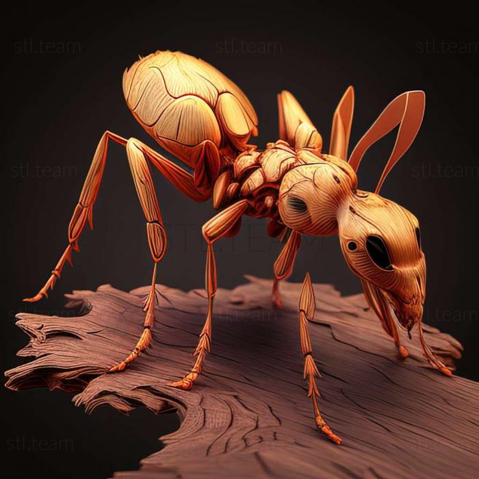 3D model Pseudomyrmex vitabilis (STL)